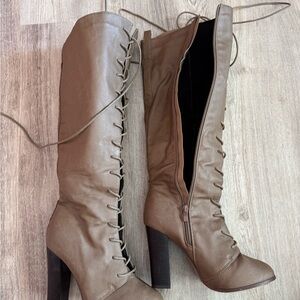 Stylish Brown Knee-High Boots